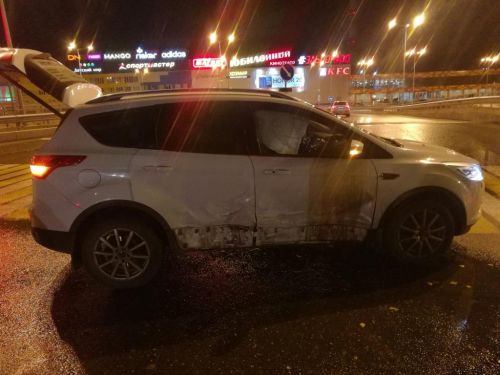 В Ухте в результате столкновения автомашин