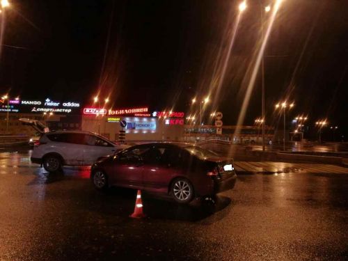 В Ухте в результате столкновения автомашин
