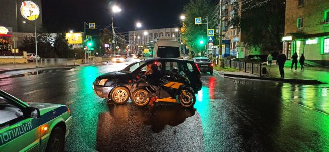 ДТП с мотоциклом Ухта